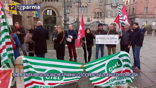 EMERGENZA ABITATIVA, ANCHE A PARMA LO SCIOPERO NAZIONALE DI FEDERCASA | EMERGENZA ABITATIVA, ANCHE A PARMA LO SCIOPERO NAZIONALE DI FEDERCASA