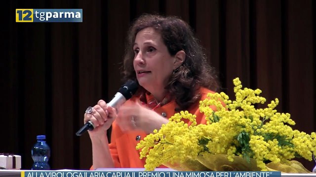 ALLA VIROLOGA ILARIA CAPUA IL PREMIO UNA MIMOSA PER L'AMBIENTE | ALLA VIROLOGA ILARIA CAPUA IL PREMIO UNA MIMOSA PER L'AMBIENTE