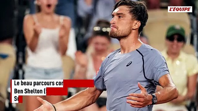 Impérial au service, Raphaël Collignon domine Ben Shelton et rallie le troisième tour de Roland-Garros - Tennis - Roland-Garros