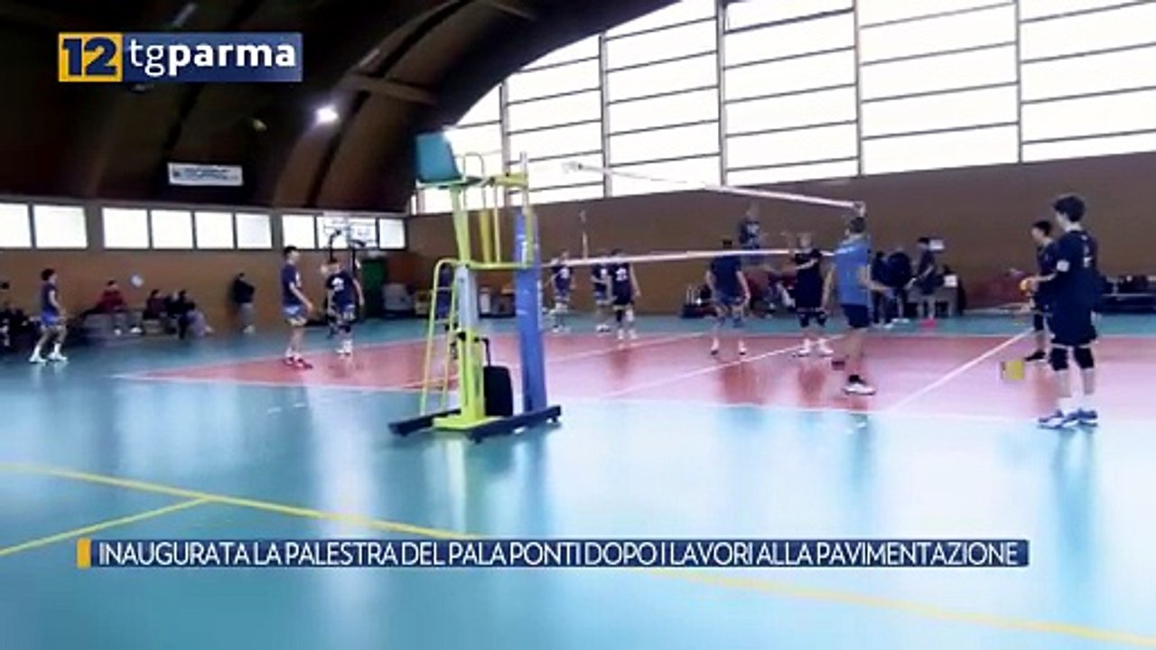 INAUGURATA LA PALESTRA DEL PALA PONTI DOPO I LAVORI ALLA PAVIMENTAZIONE | INAUGURATA LA PALESTRA DEL PALA PONTI DOPO I LAVORI ALLA PAVIMENTAZIONE