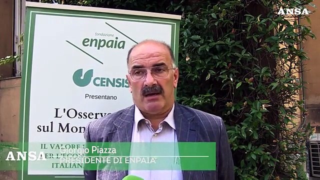 Agricoltura, Enpaia-Censis: Cambiata l'opinione dei cittadini sul settore