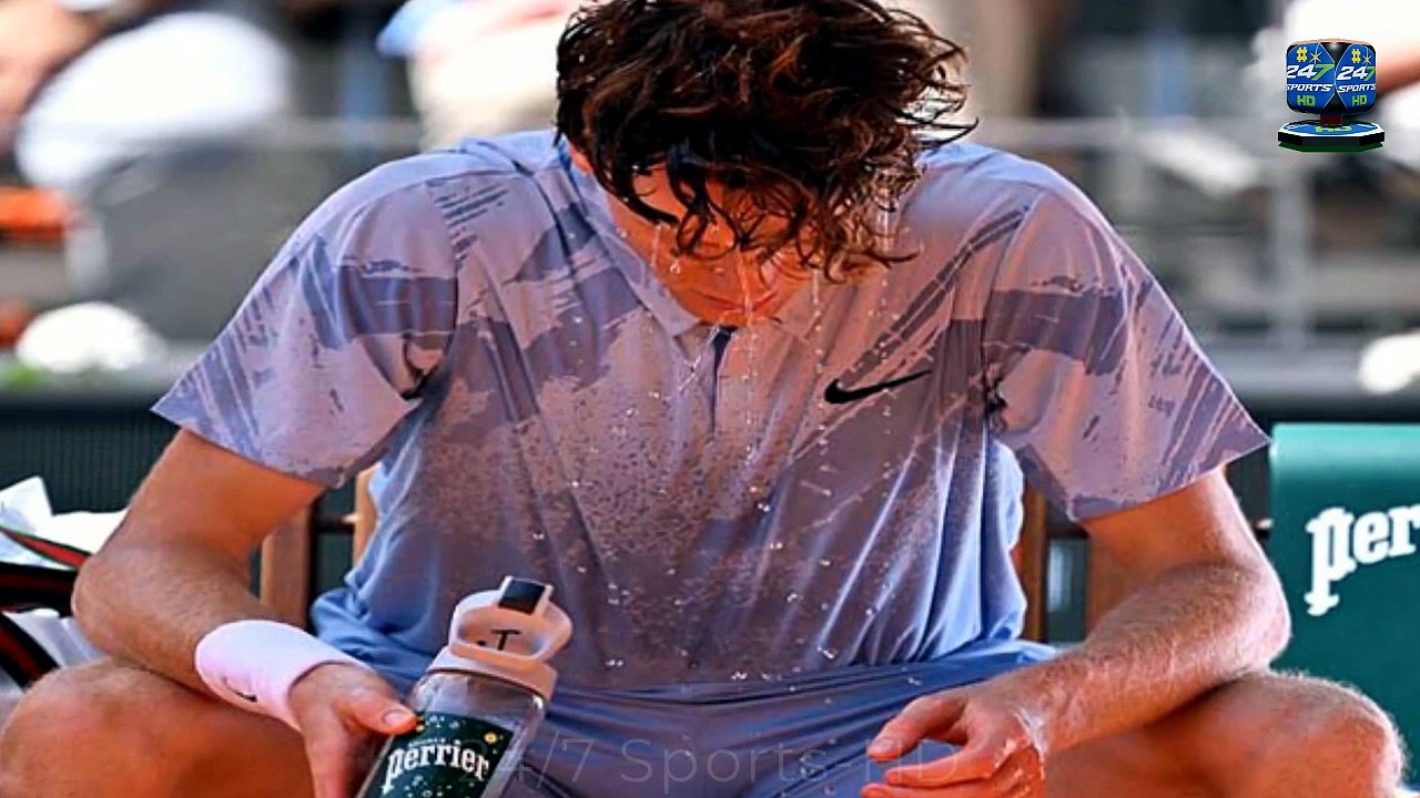 Jannik Sinner in 'Heat Cheat' Storm at the French Open World No 1 is Knocked Out @ Paris 32C Wave