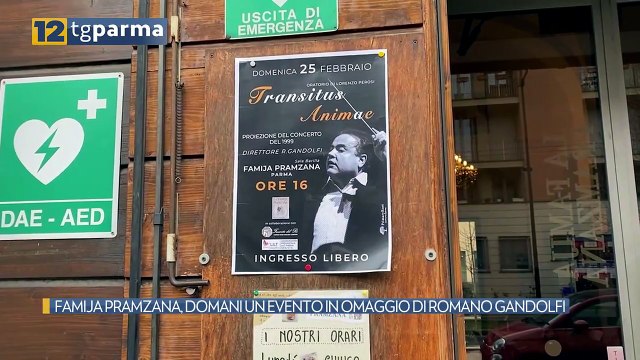 FAMIJA PRAMZANA, DOMANI UN EVENTO IN OMAGGIO DI ROMANO GANDOLFI | FAMIJA PRAMZANA, DOMANI UN EVENTO IN OMAGGIO DI ROMANO GANDOLFI