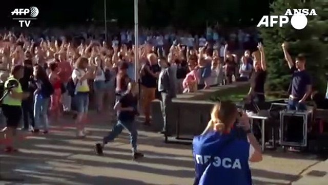 Bielorussia: migliaia di sostenitori dell'opposizione in piazza