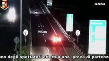 Corse clandestine sulla Palermo-Catania: quattro persone indagate