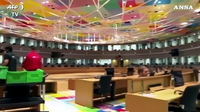 Consiglio europeo post lockdown a Bruxelles, disinfettata sede del vertice