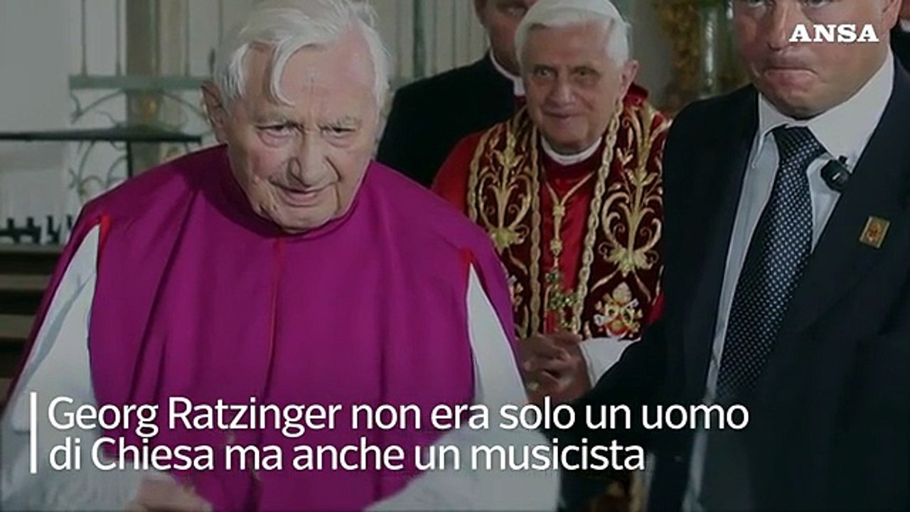 Muore Georg Ratzinger, fratello del Papa emerito