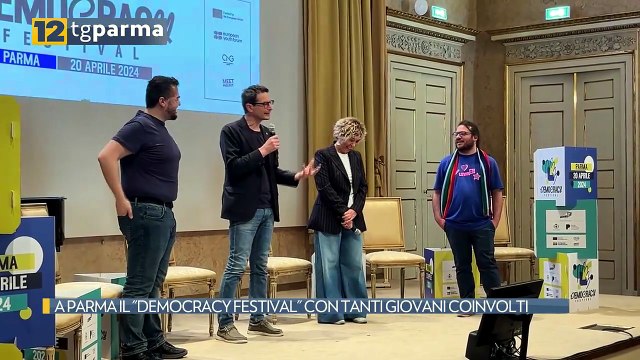 A PARMA IL DEMOCRACY FESTIVAL CON TANTI GIOVANI COINVOLTI | A PARMA IL DEMOCRACY FESTIVAL CON TANTI GIOVANI COINVOLTI
