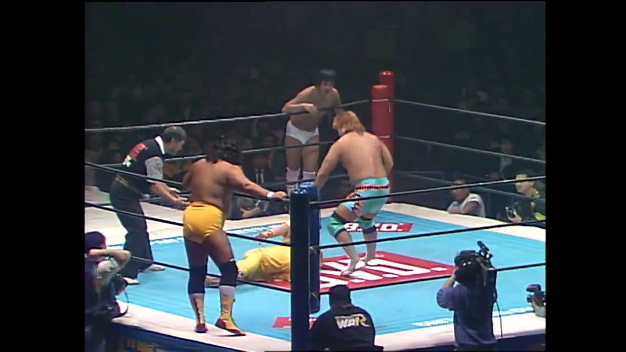 1996.02.03 - 04. Gedo-Hiromichi Fuyuki vs. Osamu Nishimura-Satoshi Kojima