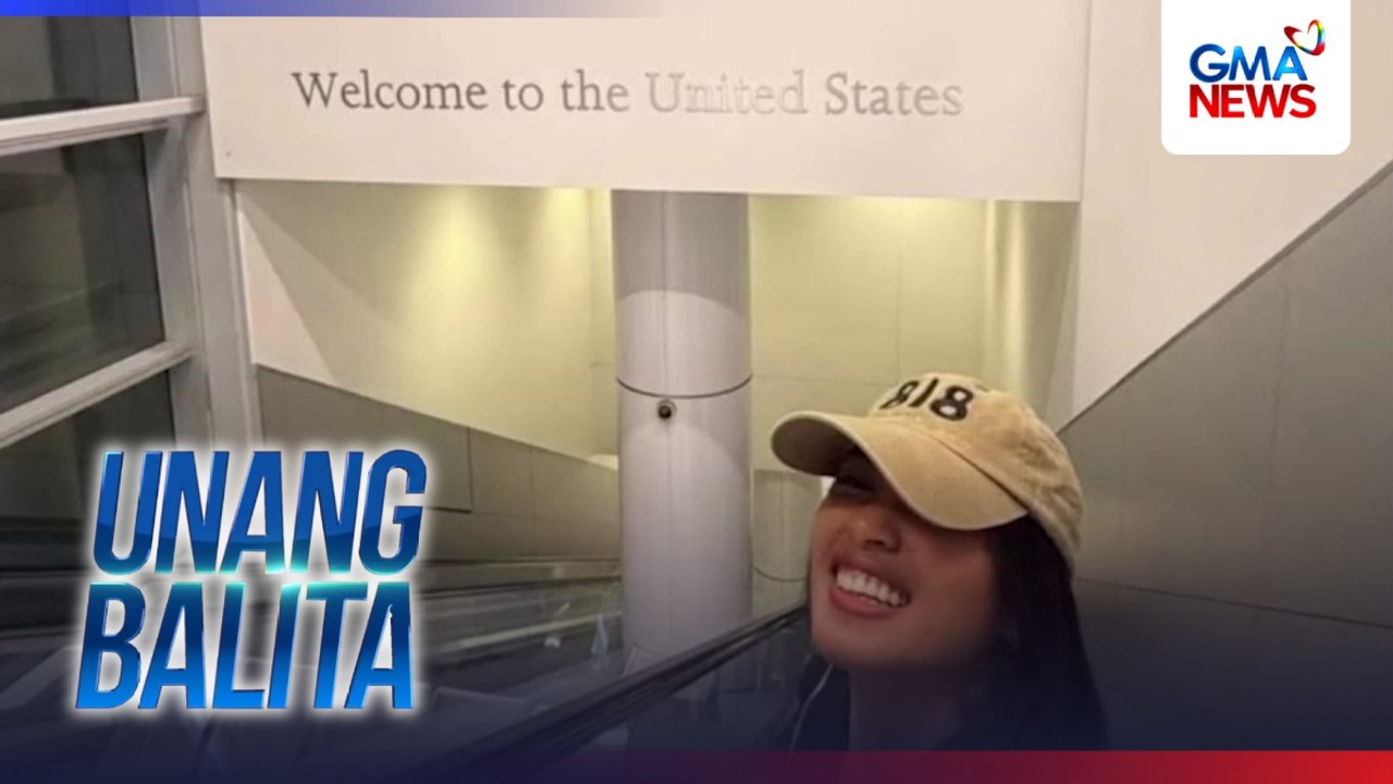 Shuvee Etrata, natupad na ang pangarap niyang makarating sa Amerika | Unang Balita
