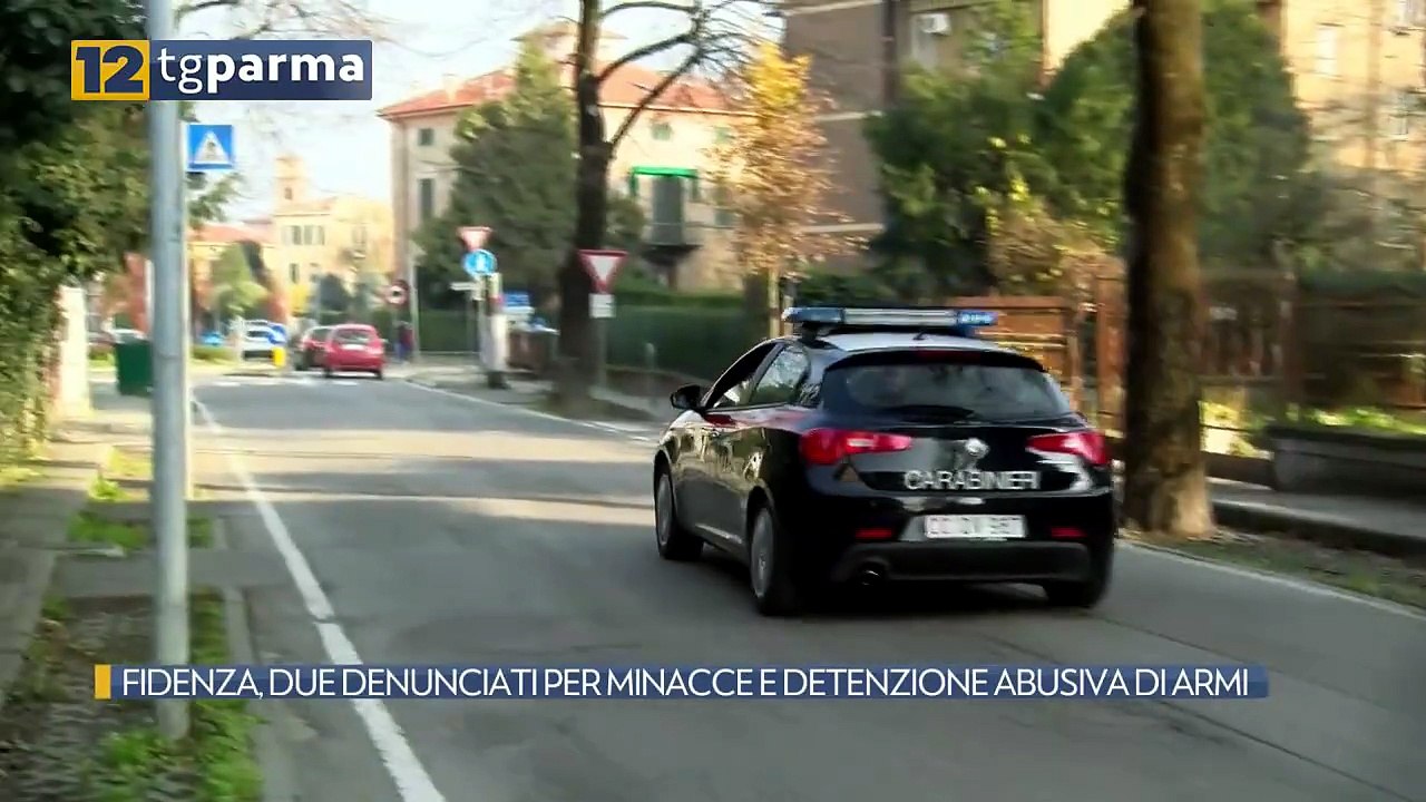 FIDENZA, DUE DENUNCIATI PER MINACCE E DETENZIONE ABUSIVA DI ARMI | FIDENZA, DUE DENUNCIATI PER MINACCE E DETENZIONE ABUSIVA DI ARMI