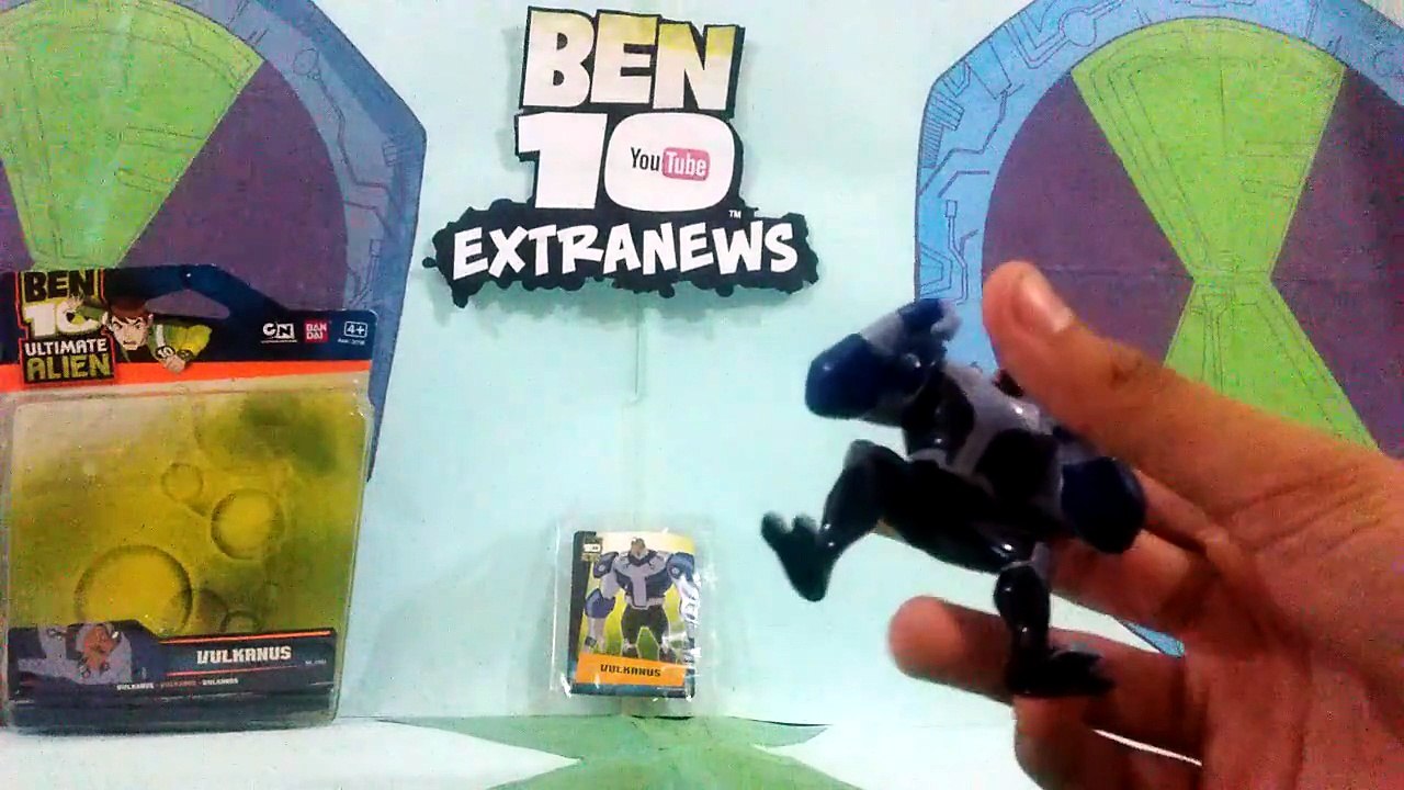 Análise- Boneco do Vulkanos- Ben 10 UA