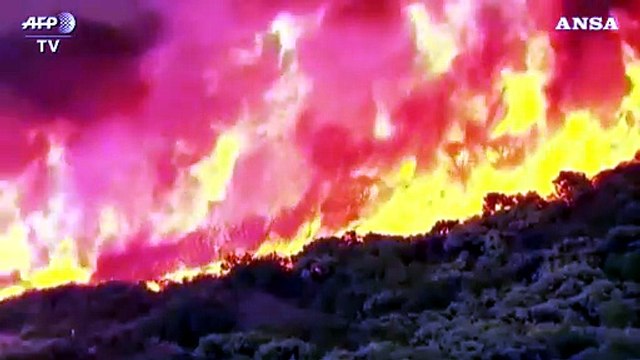 California, fiamme nella foresta nazionale della Sierra Nevada: 12 feriti