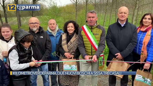 KILOMETROVERDEPARMA, DUE NUOVI BOSCHI A SISSA TRECASALI | KILOMETROVERDEPARMA, DUE NUOVI BOSCHI A SISSA TRECASALI