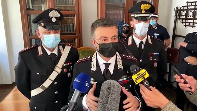 ARRESTO BABY GANG, COMANDANTE PROVINCIALE DEI CARABINIERI PASQUALINO TOSCANI