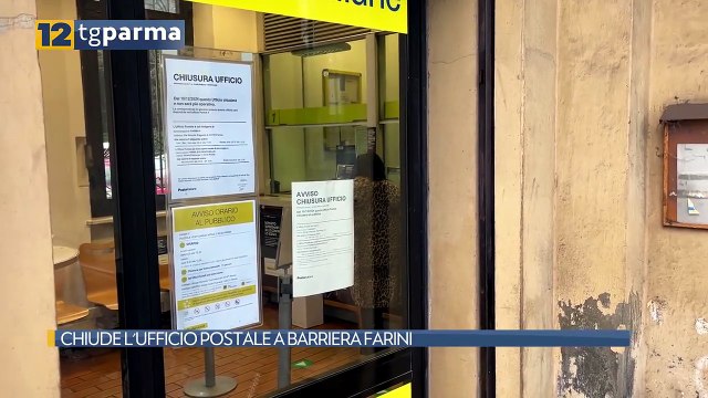 CHIUDE L'UFFICIO POSTALE A BARRIERA FARINI | CHIUDE L'UFFICIO POSTALE A BARRIERA FARINI