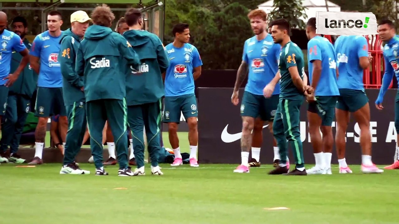 IMAGENS DO TREINO DA SELEÇÃO