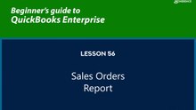 56 - Sales Orders Report