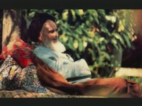 Portrai Imam- Khomeini -champion Islam