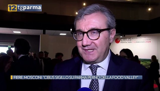 FIERE, MOSCONI: CIBUS SIGILLO SU PARMA PERNO DELLA FOOD VALLEY | FIERE, MOSCONI: CIBUS SIGILLO SU PARMA PERNO DELLA FOOD VALLEY