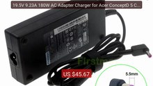 19.5V 9.23A 180W AC Adapter Charger for Acer ConceptD 5 CN517-71 C... -- Best Deal 2026 | Shop Now!
