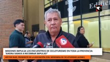 Misiones impulsa los encuentros de cicloturismo en toda la provincia
