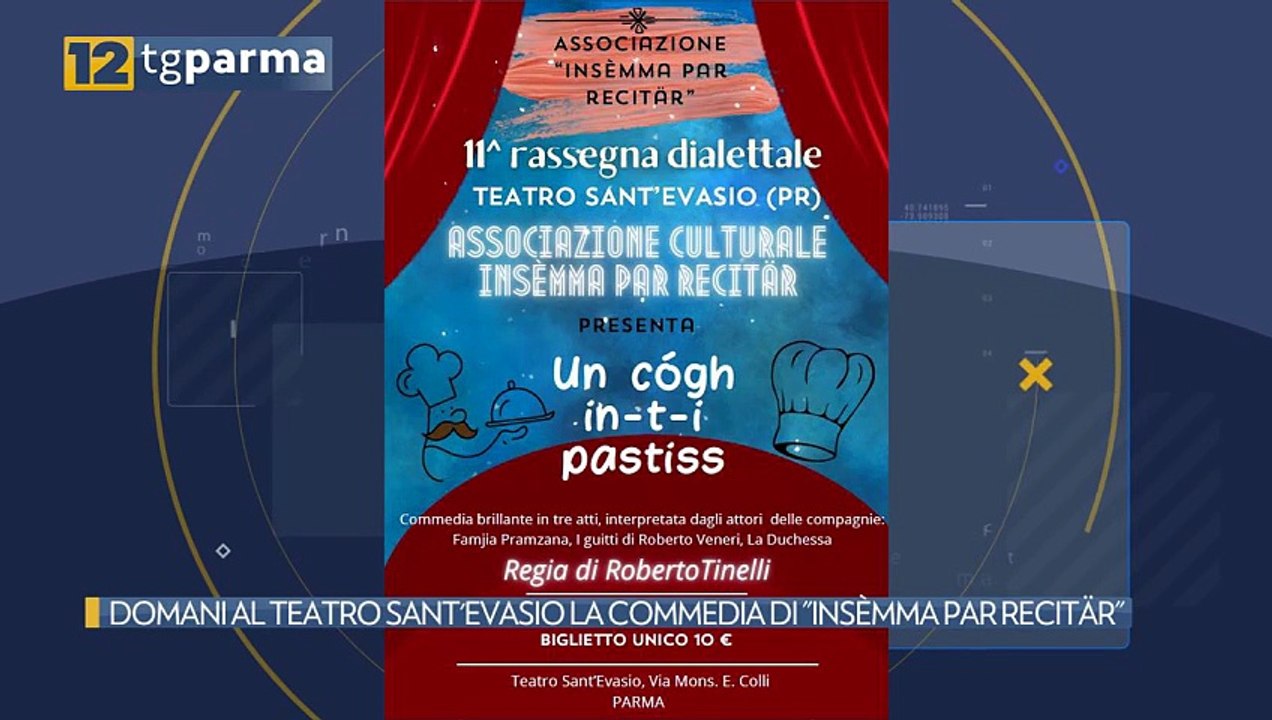 DOMANI AL TEATRO SANT'EVASIO LA COMMEDIA DI "INSÈMMA PAR RECITÄR" | DOMANI AL TEATRO SANT'EVASIO LA COMMEDIA DI "INSÈMMA PAR RECITÄR"