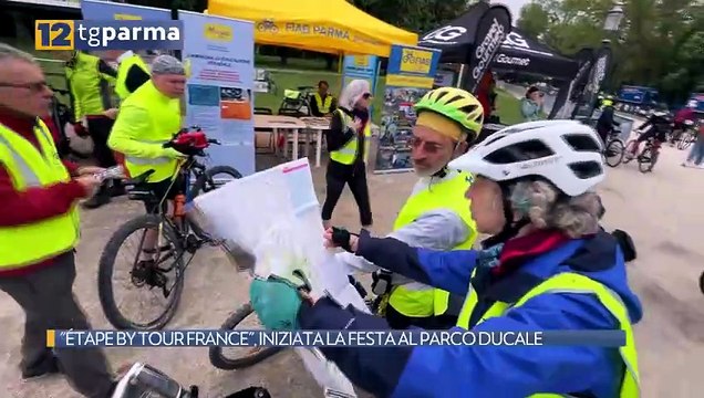 ÉTAPE BY TOUR FRANCE , INIZIATA LA FESTA AL PARCO DUCALE | ÉTAPE BY TOUR FRANCE , INIZIATA LA FESTA AL PARCO DUCALE