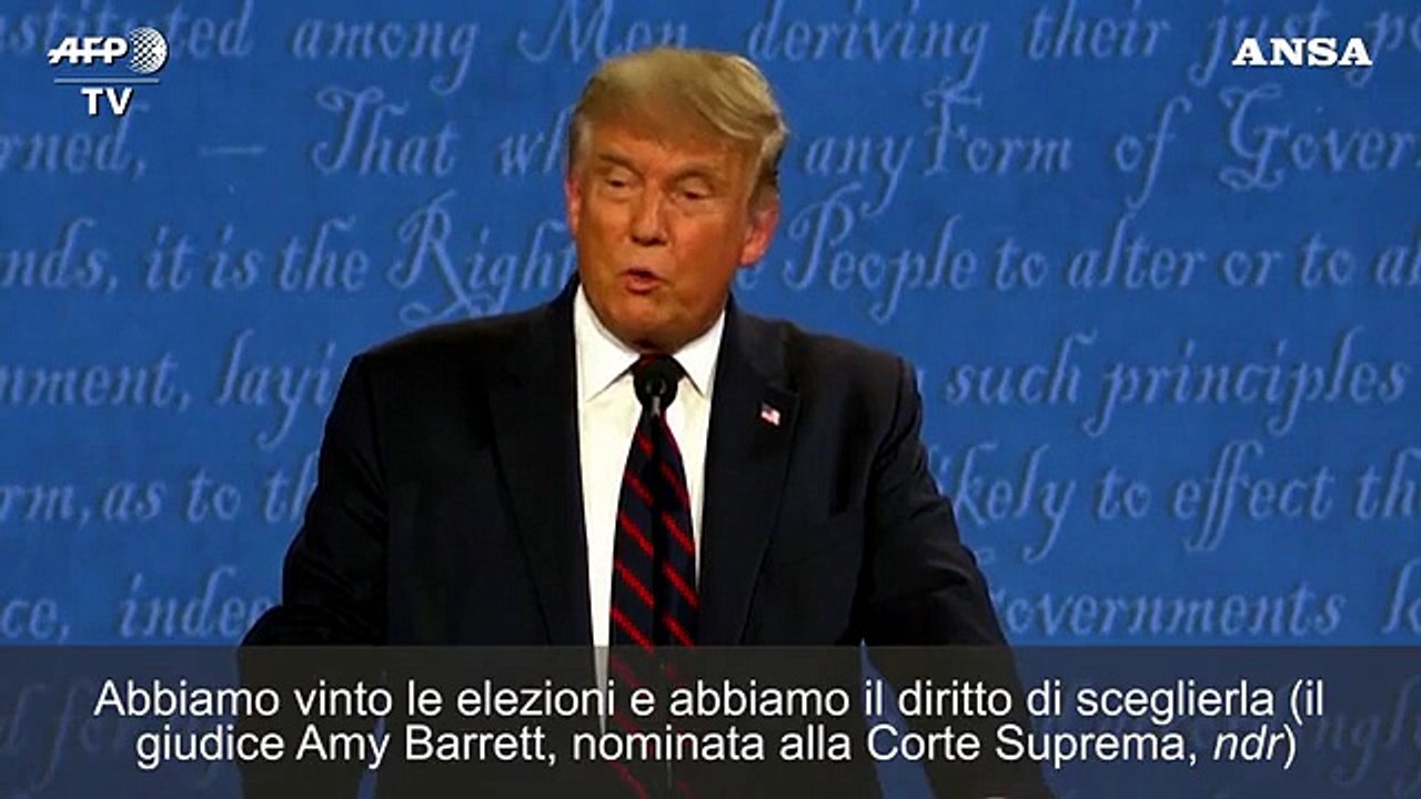 Usa 2020, Trump rivendica la nomina di Amy Barrett alla Corte Suprema