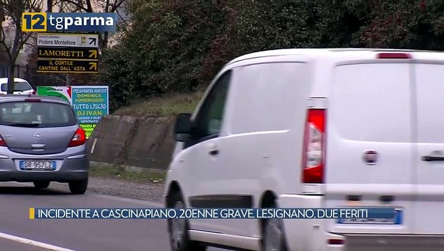 INCIDENTE A CASCINAPIANO, 20ENNE GRAVE. LESIGNANO, DUE FERITI | INCIDENTE A CASCINAPIANO, 20ENNE GRAVE. LESIGNANO, DUE FERITI