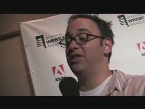 David Wain at the Webby's on Tilzy.TV