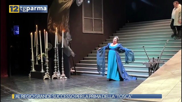 AL REGIO GRANDE SUCCESSO PER LA PRIMA DELLA TOSCA . ACCLAMATO LUCA SALSI | AL REGIO GRANDE SUCCESSO PER LA PRIMA DELLA TOSCA . ACCLAMATO LUCA SALSI