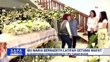 Suasana Jelang Pemakaman Ibu Maria Bernadeth Latifah Oetama, Wapres Gibran Melayat ke Rumah Duka
