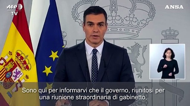 Coronavirus, la Spagna dichiara lo stato di emergenza in tutto il Paese