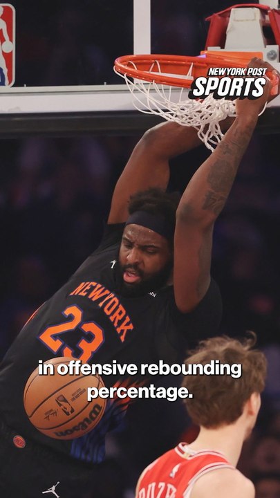 Losing Mitchell Robinson's offensive rebounding and defense for the NBA Finals would be a really tough blow to the Knicks. @DHenryTV