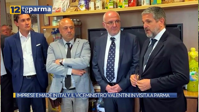 IMPRESE E MADE IN ITALY, IL VICEMINISTRO VALENTINI IN VISITA A PARMA | IMPRESE E MADE IN ITALY, IL VICEMINISTRO VALENTINI IN VISITA A PARMA