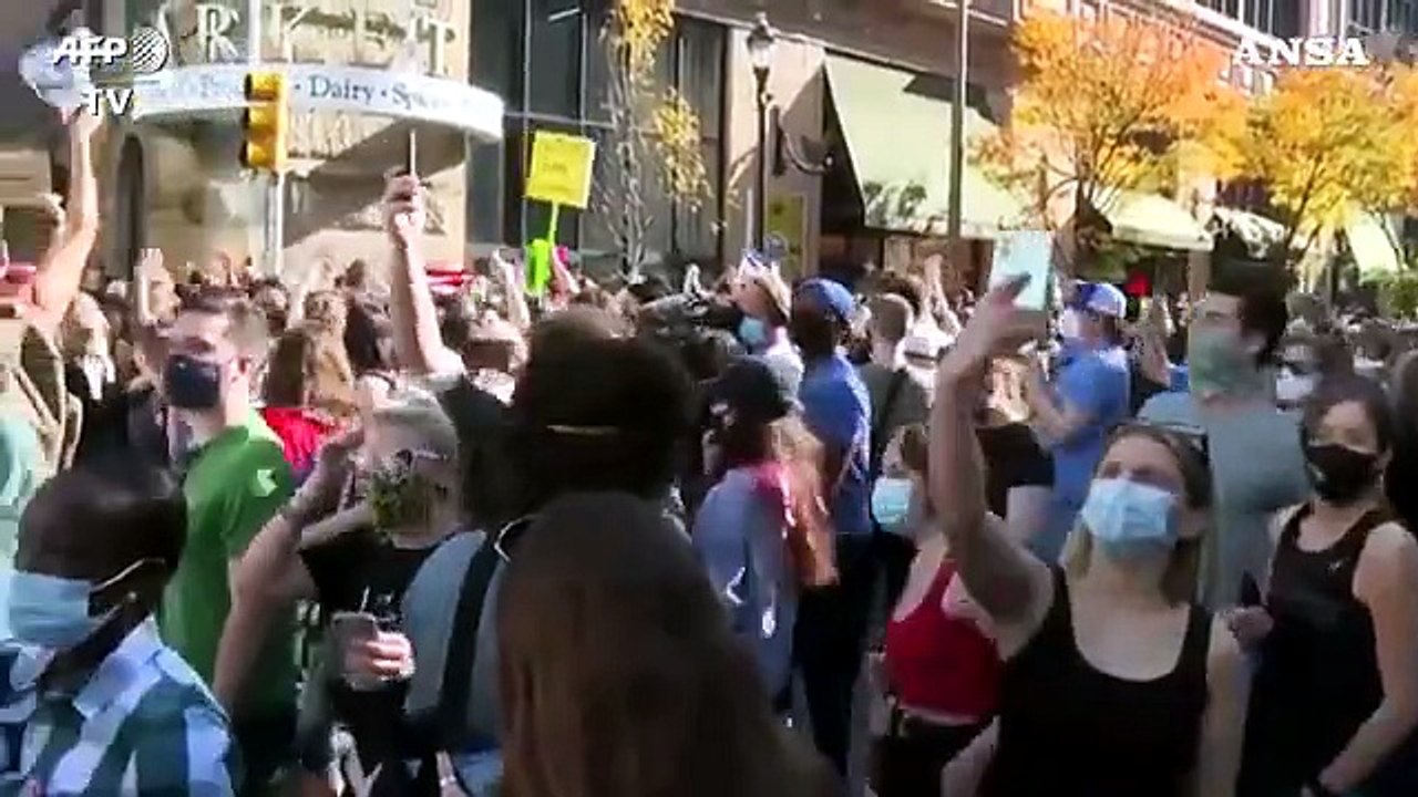 Usa 2020, a Filadelfia esplode la gioia per la vittoria di Biden