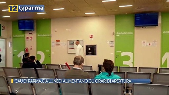 CAU DI PARMA, DA LUNEDI AUMENTANO GLI ORARI DI APERTURA | CAU DI PARMA, DA LUNEDI AUMENTANO GLI ORARI DI APERTURA