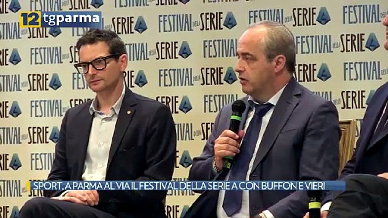 SPORT, A PARMA AL VIA IL FESTIVAL DELLA SERIE A CON BUFFON E VIERI | SPORT, A PARMA AL VIA IL FESTIVAL DELLA SERIE A CON BUFFON E VIERI