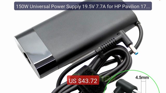 150W Universal Power Supply 19.5V 7.7A for HP Pavilion 17-ab ... Amazing Value 2026 | Must Have!