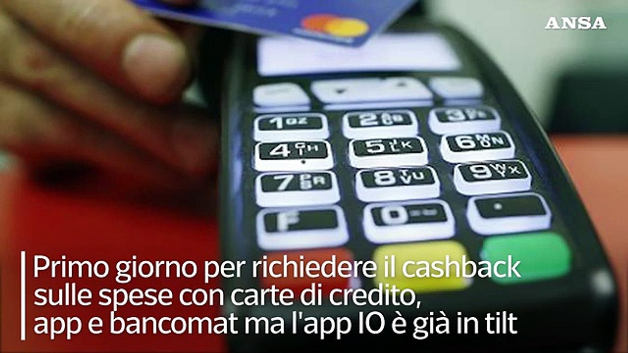 Cashback al via, ma la app IO non funziona