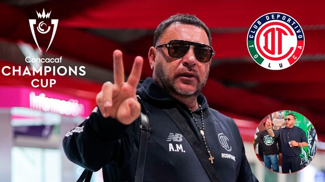 Turco Mohamed hace promesa a la afición de Toluca previo a la final de Concachampions contra Tigres