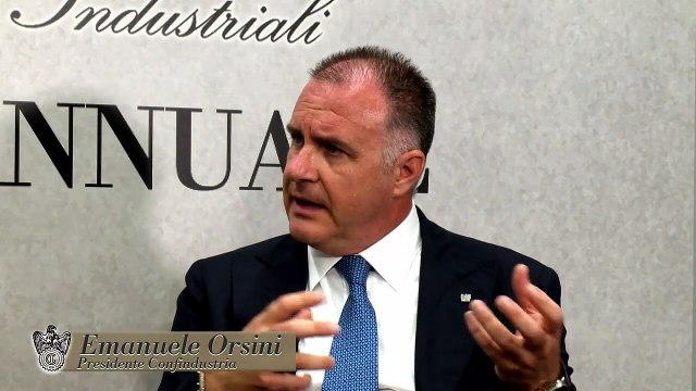PARLA IL PRESIDENTE DI CONFINDUSTRIA Emanuele Orsini | PARLA IL PRESIDENTE DI CONFINDUSTRIA Emanuele Orsini