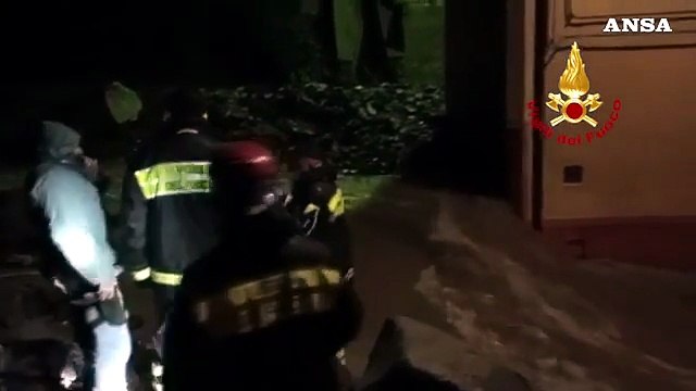 Maltempo in Sardegna, a Bitti i vigili del fuoco impegnati anche di notte