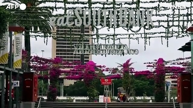 Australia, le strade di Brisbane sono deserte a causa delle restrizioni per il Covid
