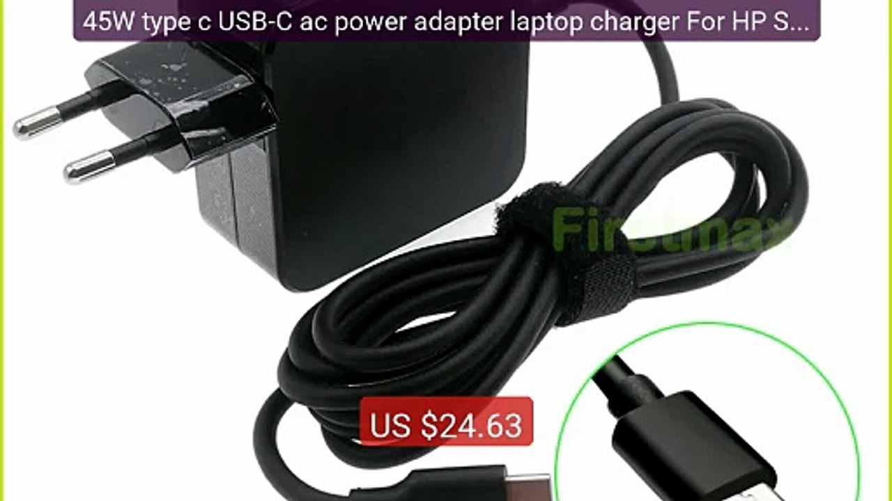 45W type c USB-C ac power adapter laptop charger For HP Spectre 13... -- Best Deal 2026 | Shop Now!