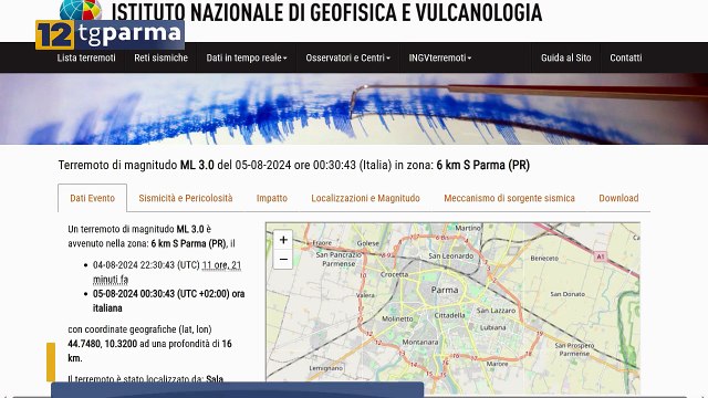 TERREMOTO: SCOSSA DI MAGNITUDO 3.0 NELLA NOTTE, EPICENTRO VICINO AD ALBERI | TERREMOTO: SCOSSA DI MAGNITUDO 3.0 NELLA NOTTE, EPICENTRO VICINO AD ALBERI