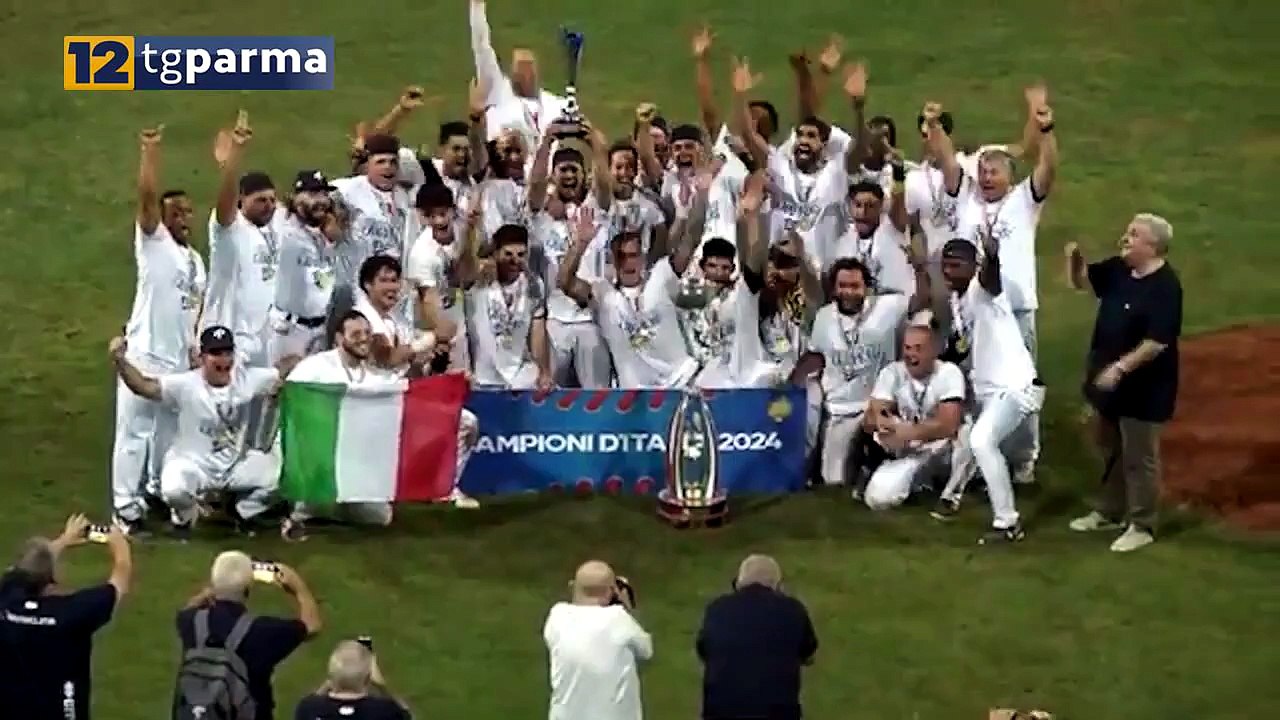 BASEBALL, SCUDETTO AL PARMA CLIMA: LA GIOIA DEL PRESIDENTE MELI | BASEBALL, SCUDETTO AL PARMA CLIMA: LA GIOIA DEL PRESIDENTE MELI