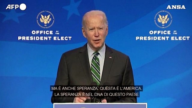 Covid, Biden: Il consigliere scientifico presidenziale avra' ruolo a livello di gabinetto
