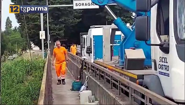 SORAGNA: INIZIATE LE VERIFICHE SUL PONTE SULLO STIRONE DELLA SP 11 | SORAGNA: INIZIATE LE VERIFICHE SUL PONTE SULLO STIRONE DELLA SP 11